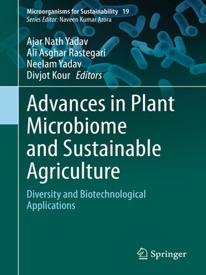cover image of Advances in Plant Microbiome and Sustainable Agriculture